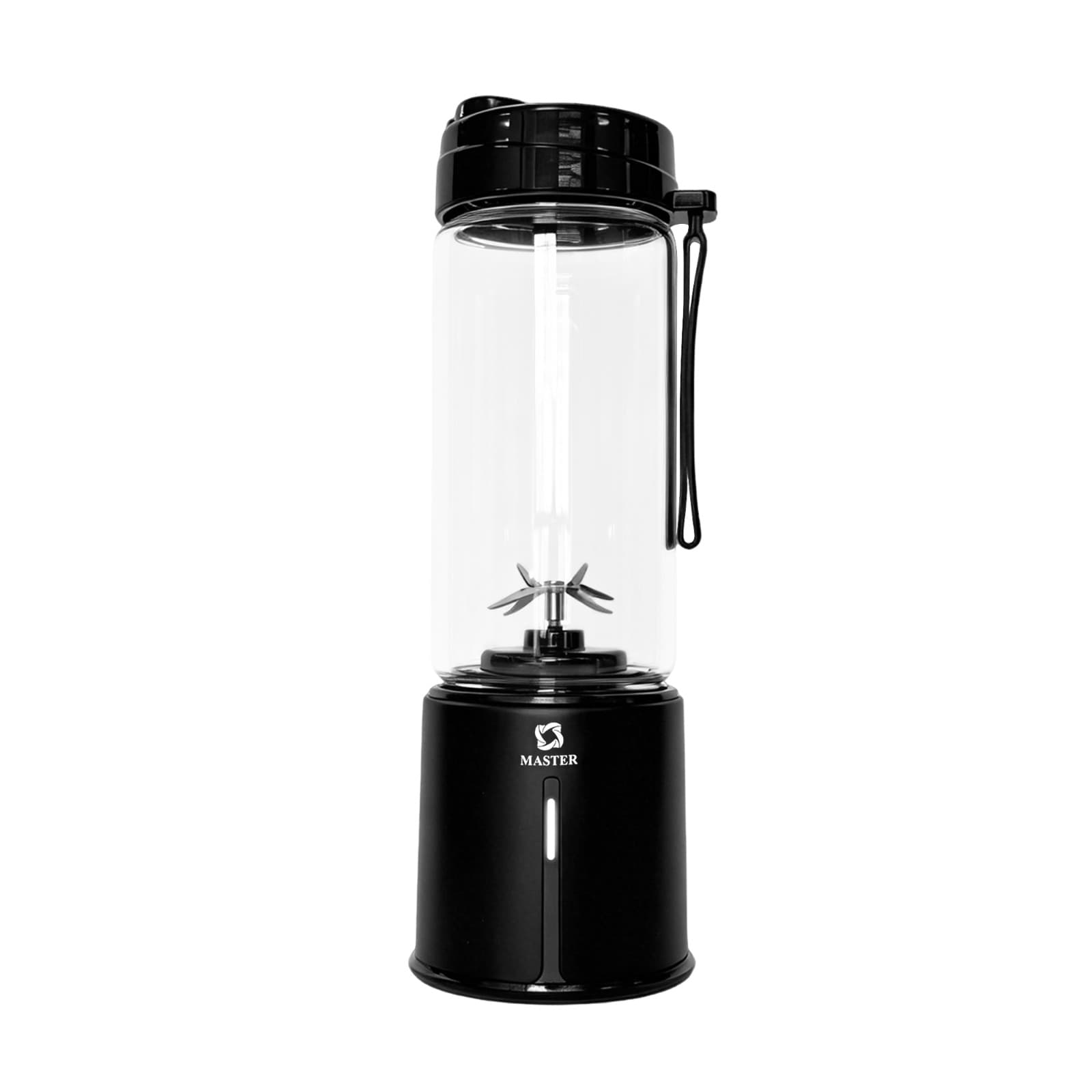 MASTER Portable Blender 450ml 2500W USB-C Rechargeable - Black 1 Count